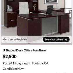U Shaped Desk Office Desk
