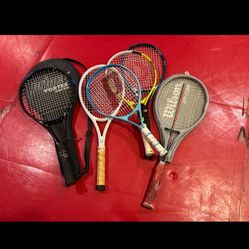 7 Tennis Rackets 