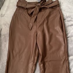 New Women Leather Pants