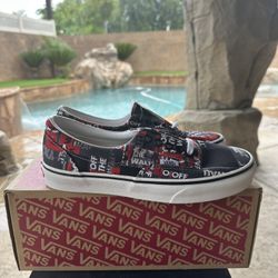 Vans Low “Off The Wall” …. Size 6.5
