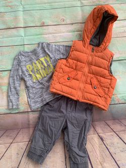 Baby winter outfit set