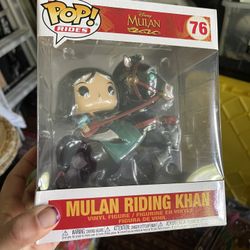 Disney Mulan Riding Khan