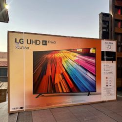 70  “ LG Smart 4K LED HDR TV