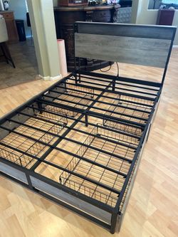 FULL Bed Frame with Drawers