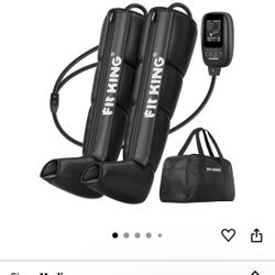 AIR COMPRESSION LEG MASSAGER WITH HEAT 