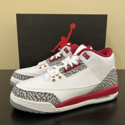Nike Air Jordan 3 Retro Cardinal Red