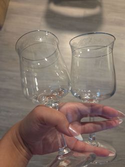 Vintage Lenox platinum water glass