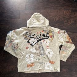 Saint Mx Denim Tears Hoodie
