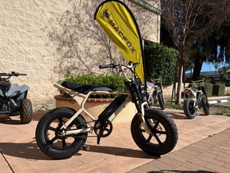 BRAND NEW MACFOX STREET LEGAL E-BIKES 100% FINANCING