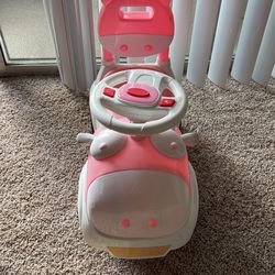 Baby Cow Toy Car