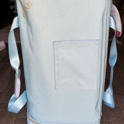 Brand New Glam’r Gear XL Dance Bag – Pastel Blue (With Cosmetic Bag & Changing Curtain)