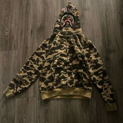 Khaki Bape Hoodie