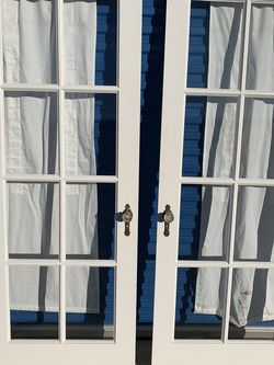 Antique 5 Foot Interior French Doors