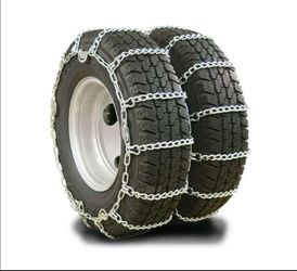 Set of 2 Twist link Dual Snow tire chain tire traction
