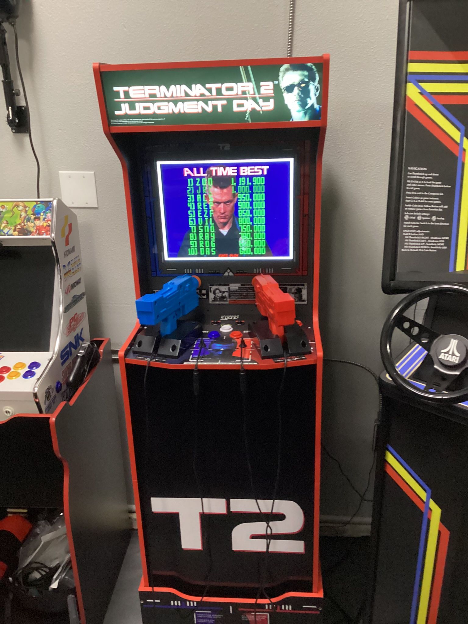 Terminator 2 Arcade 1up Cabinet