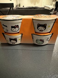  Hello kitty Ramekins 