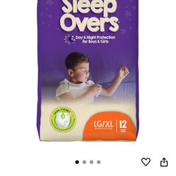 Cuties Pull UPS Size L/XL Sleep overs 