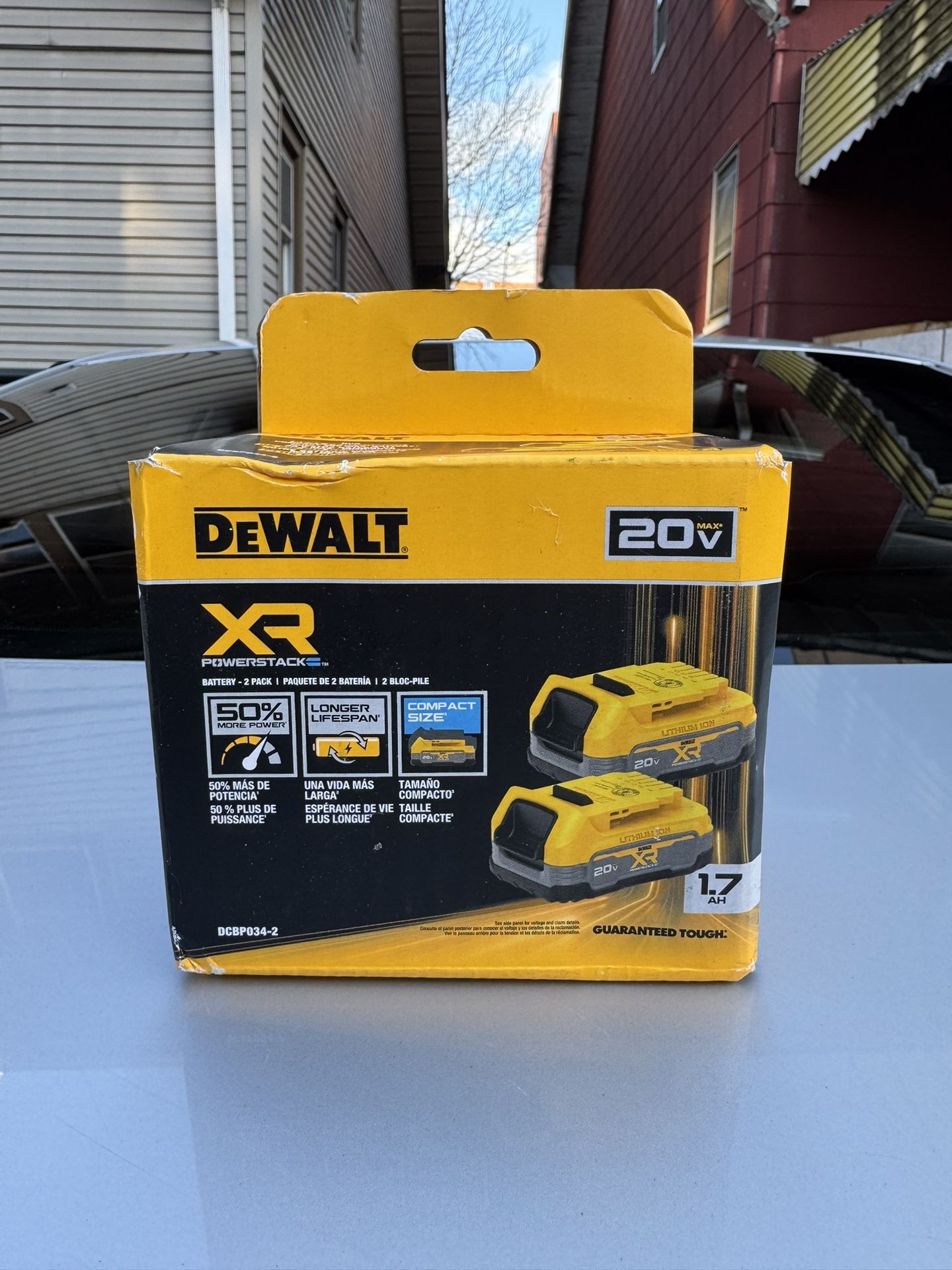 Dewalt 20v Powerstack Batteries Double Pack