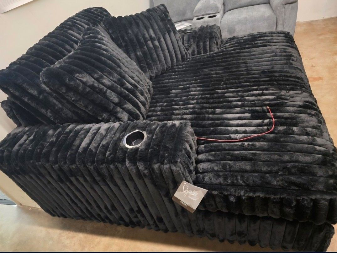 Plush Midnight Madness Chair