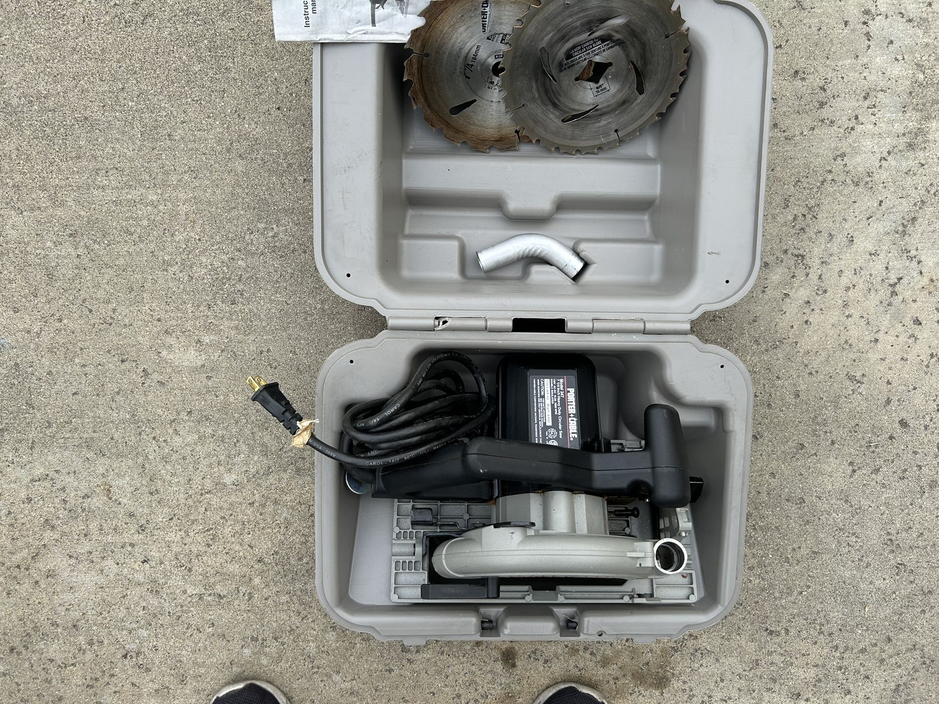 Porter Cable 7-1/4” Circular Saw Model 347