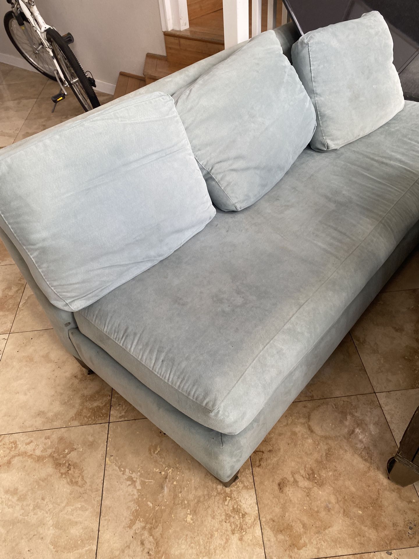 Free Sectional sofa LG Tv With Wall Mount $50