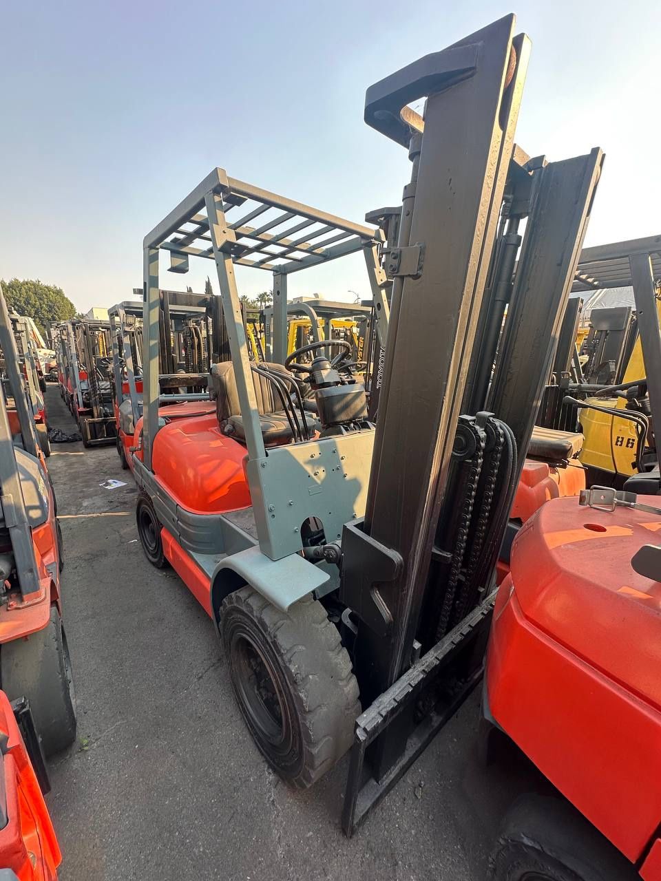 Forklift Toyota M6 6600 Pneumatic 