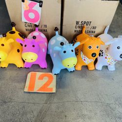 Kids Riding Animals $12 Each With Music And Lights