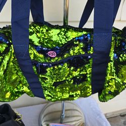 Seahawks Sequin Lady 12 Duffle - Fanny Pack