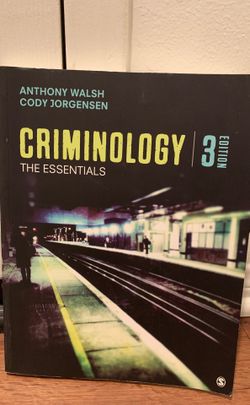 Textbook Criminology