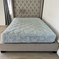 Queen Bed Frame And Mattress 
