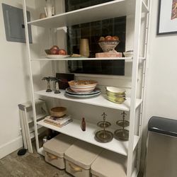 White IKEA Shelving Unit/Bookcase