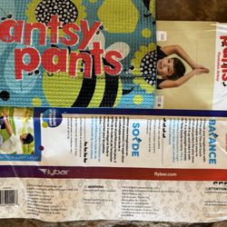 Antsy pants balance introductory yoga mat for kids 60 x 24”