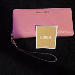 MK Pink Wallet 