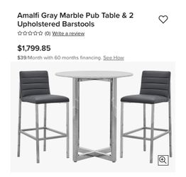 Table With 2 Chairs 