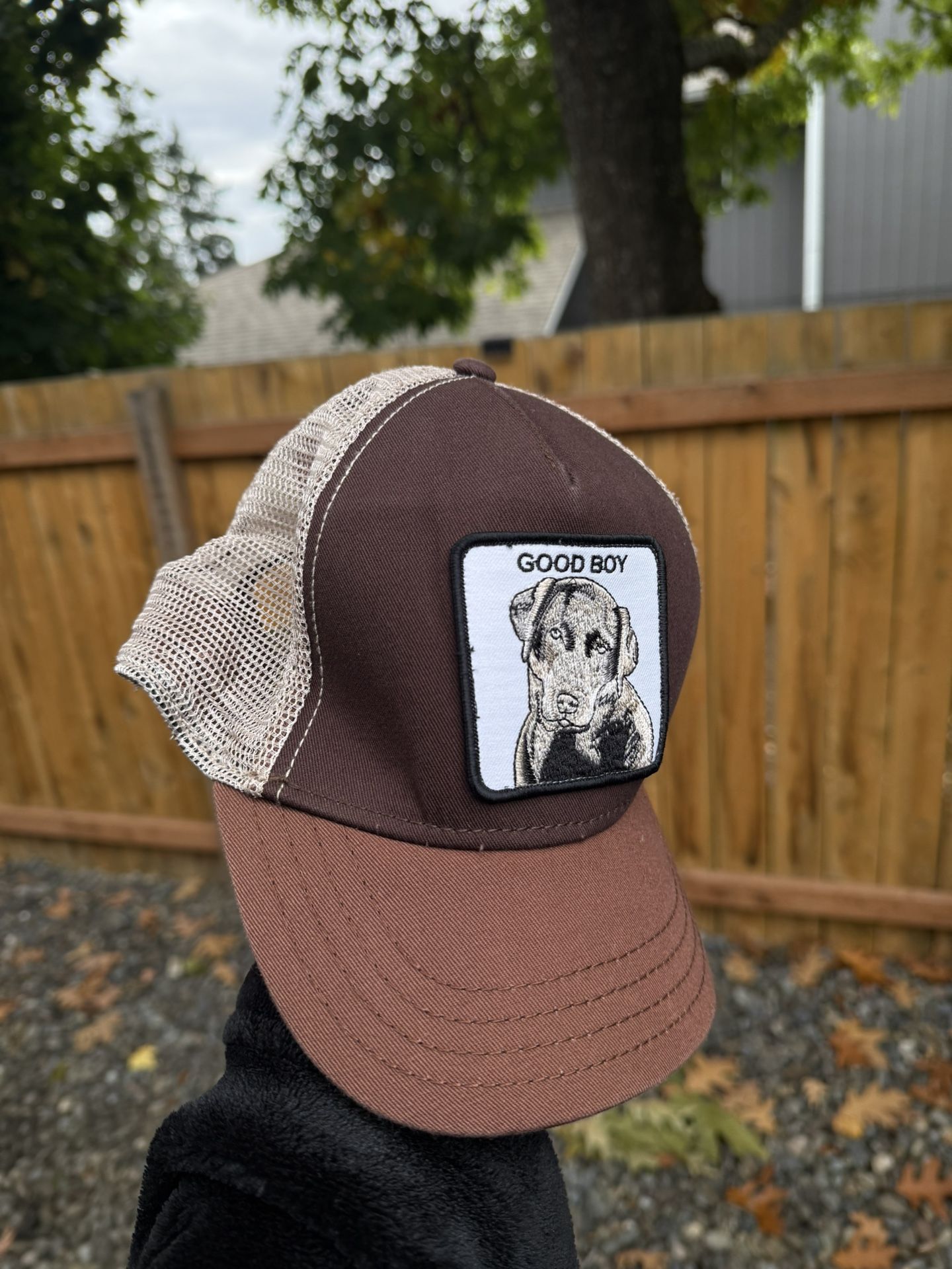 Goorin Bros “Good Boy” Trucker Hat – Brown