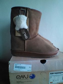 EMU "Bronte low" kids Size 3Y & Preschool Size 9 New