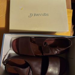 St John's Bay Leather Sandals