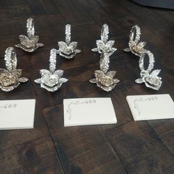Place cards and napkin rings vintsge