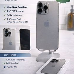 Used iPhone 15 Pro Max Great Condition!