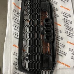 Audi A6  Carbon Grill