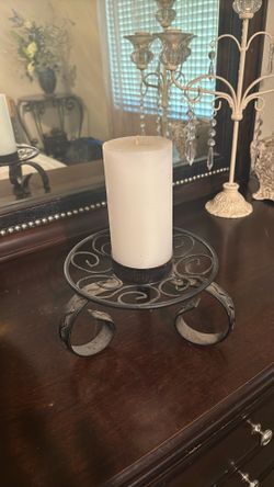 Metal Candle Holder 