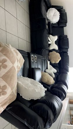 Black Living Room Couch - EXCELLENT Conditions