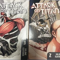 AOT mangas Volume 2,3,29,31