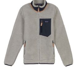 READ ENTIRE AD Before MESSAGING Patagonia Women's Classic Retro-X® Fleece Navy Blue Grey size Large  retro  X Jacket WINDPROOF Vest