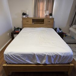 Queen Wooden Bed Frame