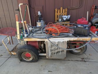 Old Electric Cart Needs Batteries