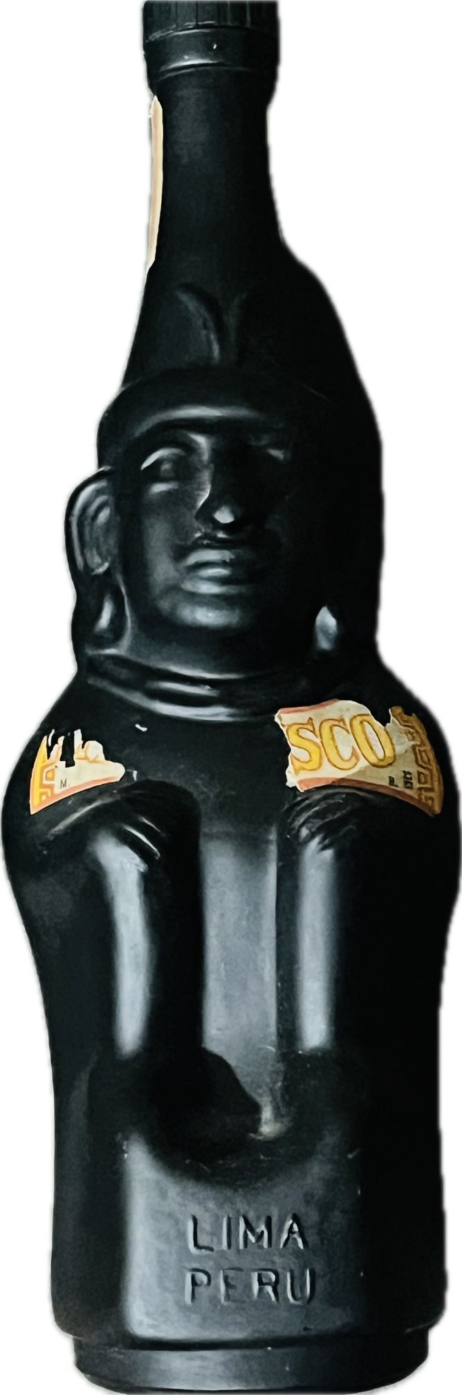 1960’s Pisco Huaco Quebranta Inca Peruvian Brandy Bottle