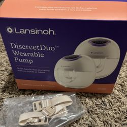 DiscreetDuo wearable pump Lansinoh