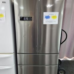 🇺🇸4th Of July Sale! Nice Bosch 4-Door Counterdepth French Door Refrigerator-Warranty Included 