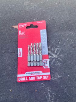 MILWAUKEE 5 PIECE IMPACT DRILL BIT SET